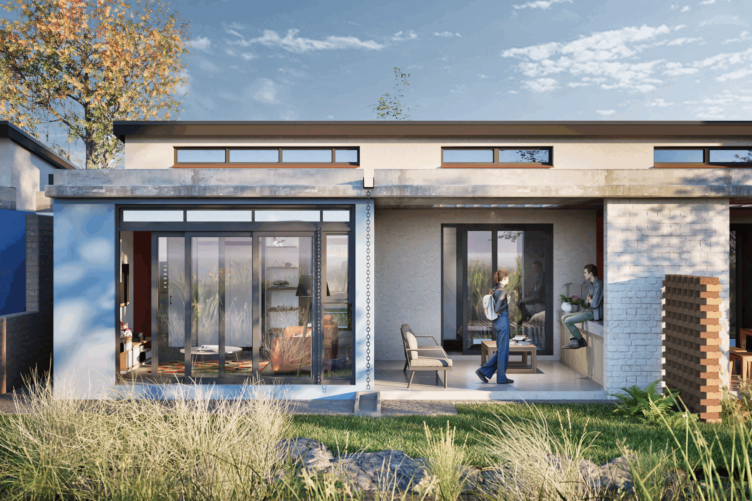 Watersig apartments exterior render