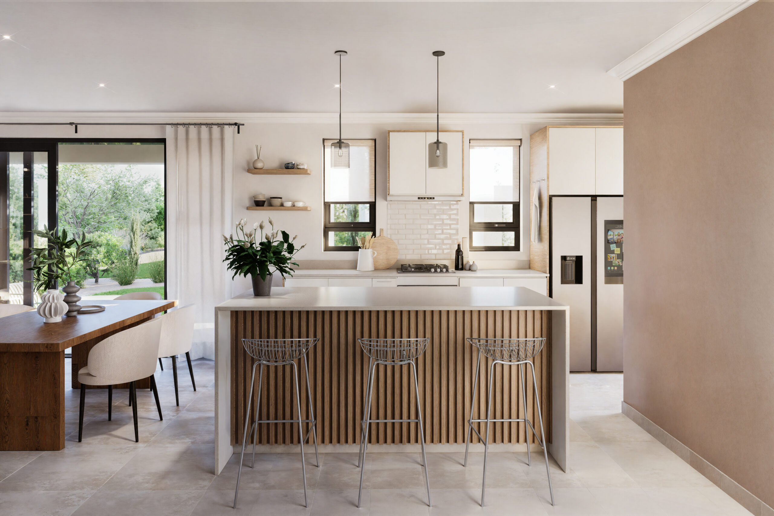 Modern Kitchen in Crest Homes
